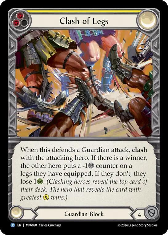 Clash of Legs Rainbow Foil
