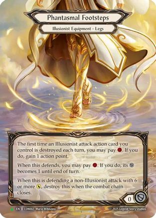 Phantasmal Footsteps - CON002 Rainbow Foil