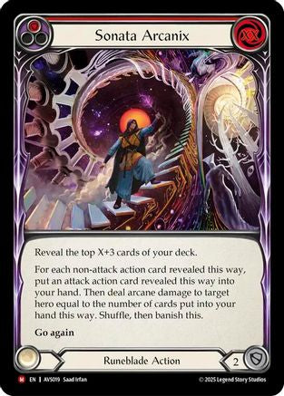 Sonata Arcanix (Red) (AVS019) - Armory Deck: Legends Viserai