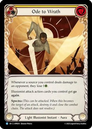 Ode to Wrath (APR019) - Armory Deck: Legends Prism