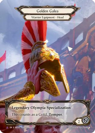 Golden Galea (Marvel) (SUP247) - Super Slam Cold Foil