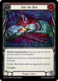 Take the Bait (Red) Rainbow Foil