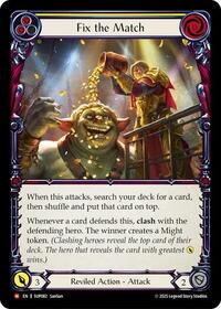 Fix the Match Rainbow Foil