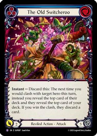 The Old Switcheroo (SUP087) - Super Slam Rainbow Foil