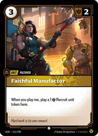 Faithful Manufactor Rainbow Foil