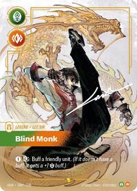 Lee Sin Blind Monk Signed Alternate Art