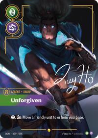 Yasuo Unforgiven Signed Alternate Art