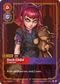 Annie - Dark Child (Starter) Proving Grounds Riftbound