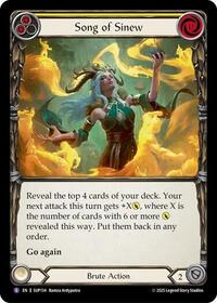 Song of Sinew Rainbow Foil