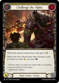 Challenge the Alpha Rainbow Foil