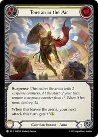 Tension in the Air (Yellow) Rainbow Foil