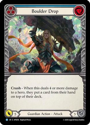 Boulder Drop (Blue) (APS016) - Armory Deck: Pleiades
