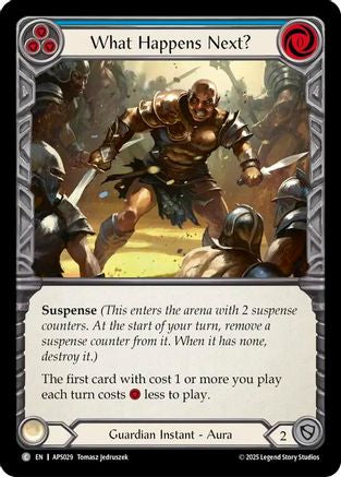 What Happens Next? (APS028) - Armory Deck: Pleiades