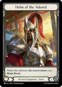 Helm of the Adored (Extended Art) Cold Foil