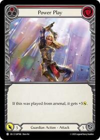 Power Play (Red) Rainbow Foil