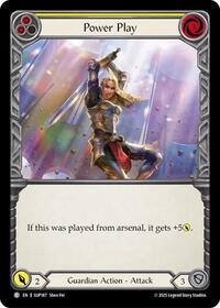 Power Play (Yellow) Rainbow Foil