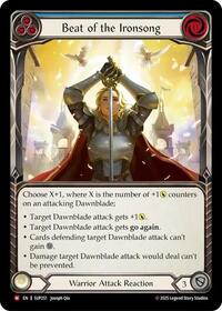 Beat of the Ironsong Rainbow Foil