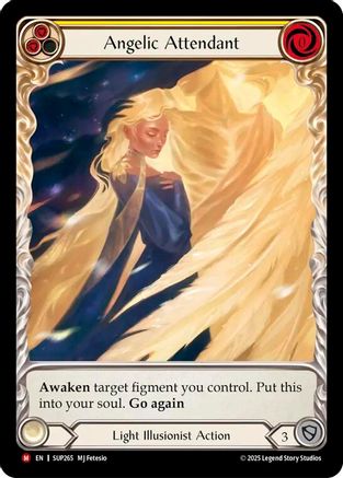 Angelic Attendant (Extended Art) (SUP265) Cold Foil
