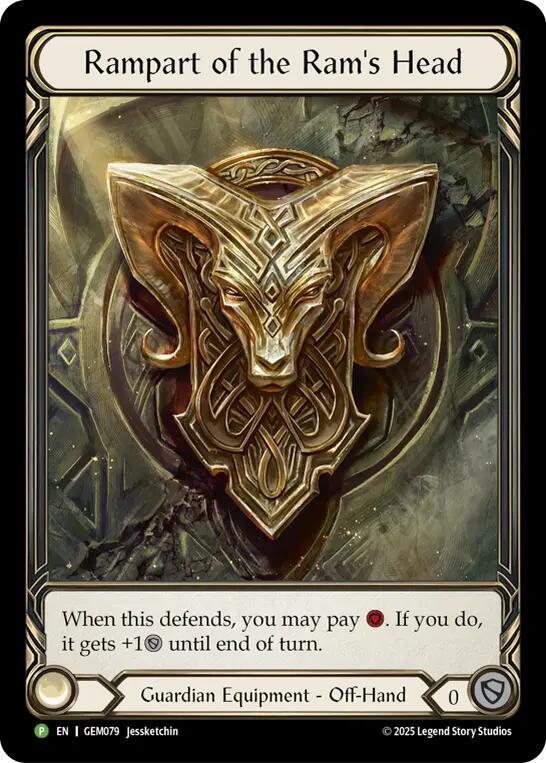 【Rampart of the Ram's Head】RF 1枚 FaB Rampart of the Ram's Head Rainbow Foil – Fluke & Box