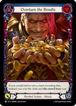 Overturn the Results (GEM094) - GEM Pack 3