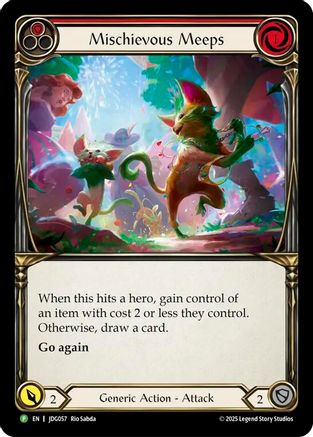 Mischievous Meeps - JDG057 (JDG057) - Flesh and Blood: Promo Cards Cold Foil