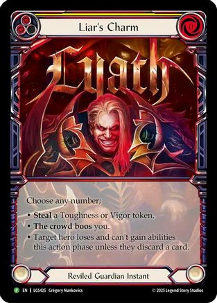 Liar's Charm - LGS425 (LGS425) - Flesh and Blood: Promo Cards Rainbow Foil