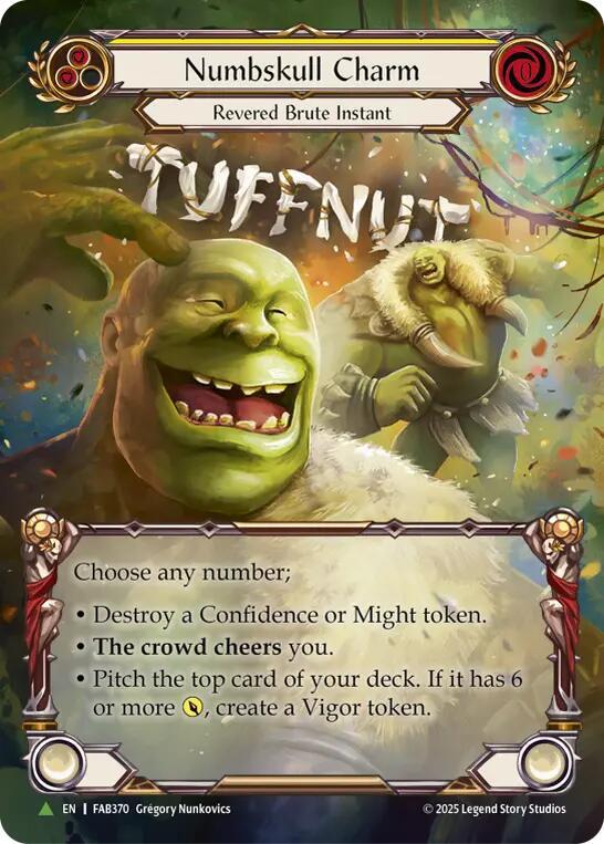 Numbskull Charm Cold Foil Promo