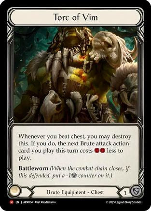Torc of Vim (ARR004) - Armory Deck: Rhinar Rainbow Foil