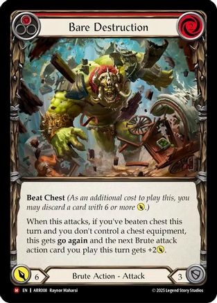 Bare Destruction (ARR008) - Armory Deck: Rhinar