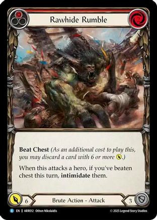 Rawhide Rumble (ARR012) - Armory Deck: Rhinar