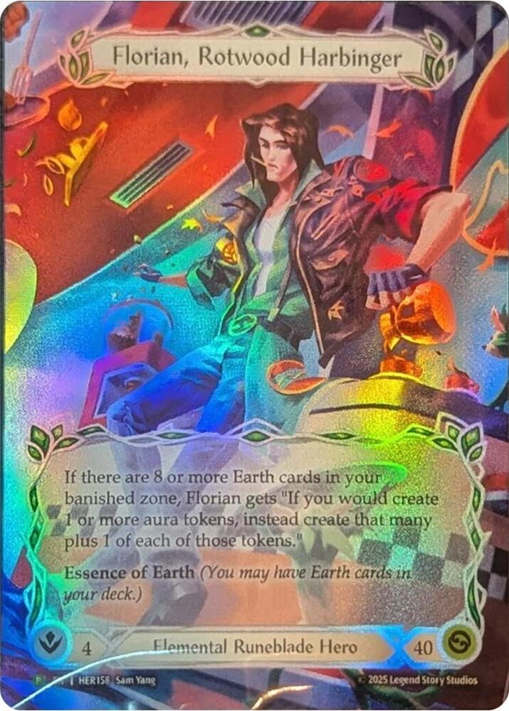 Florian, Rotwood Harbinger Rainbow Foil Promo
