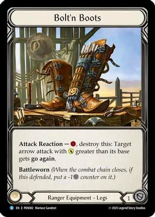 Bolt'n Boots (PEN082) - Compendium of Rathe