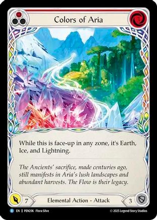 Colors of Aria (PEN206) - Compendium of Rathe Rainbow Foil