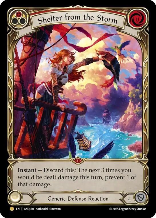 Shelter from the Storm Antiquity Rainbow Foil