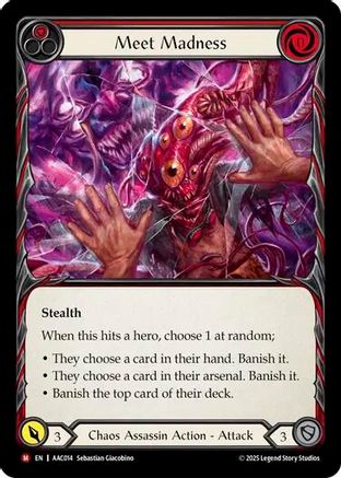 Meet Madness (AAC014) - Armory Deck: Arakni