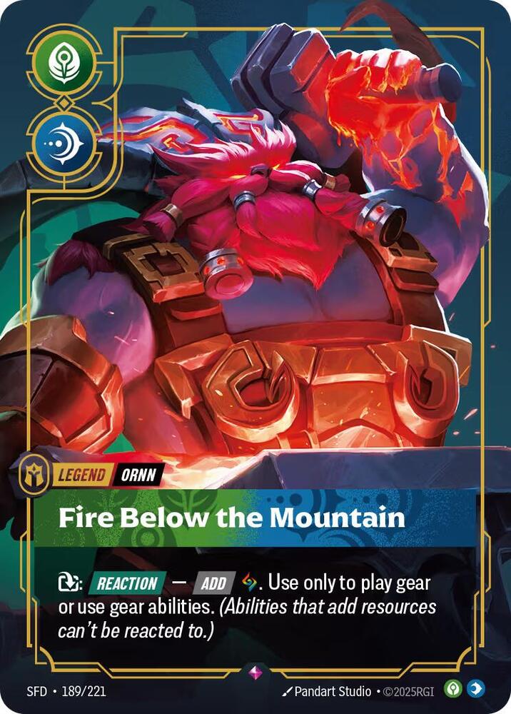Ornn Fire Below the Mountain