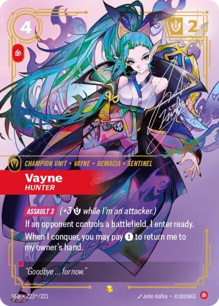 Vayne Hunter Signature