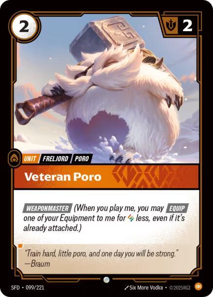 Veteran Poro Rainbow Foil
