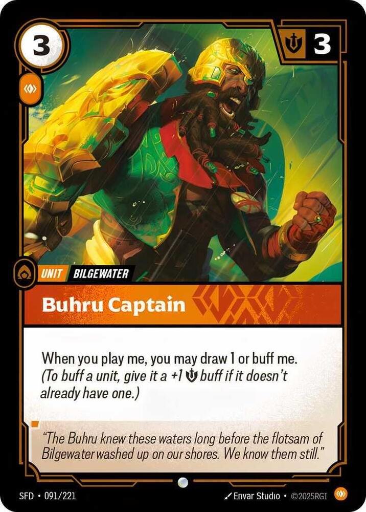 Buhru Captain Rainbow Foil