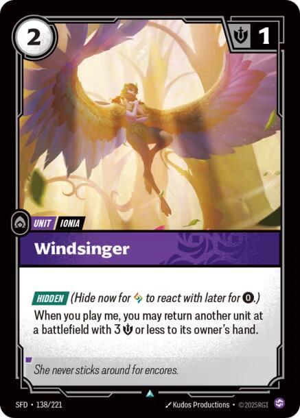 Windsinger Rainbow Foil