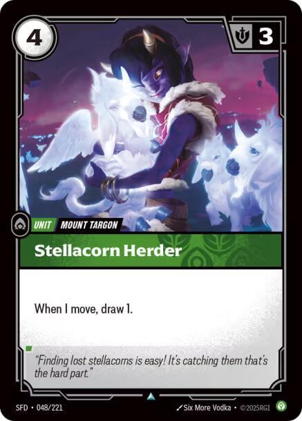 Stellacorn Herder Rainbow Foil