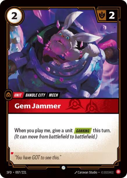 Gem Jammer Rainbow Foil