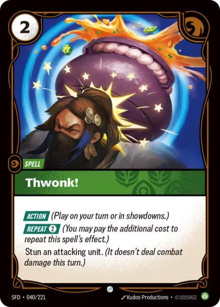 Thwonk Rainbow Foil