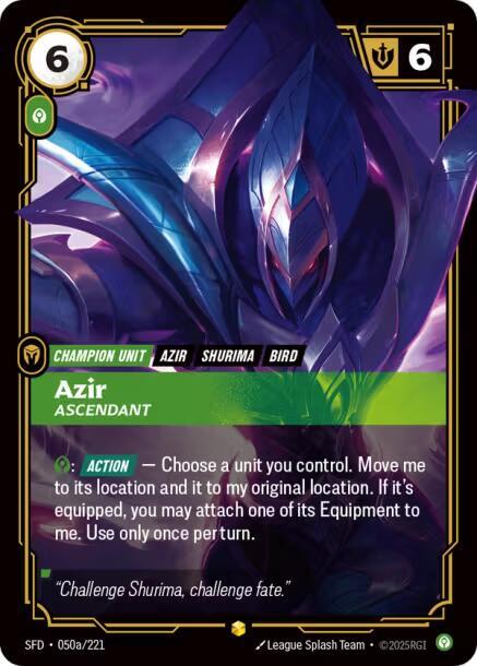 Azir Ascendant Alternate Art