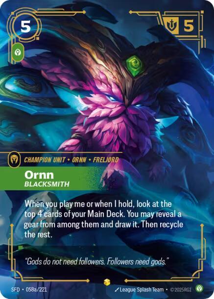 Ornn Blacksmith Alternate Art