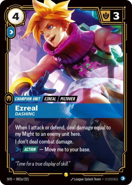 Ezreal Dashing Alternate Art