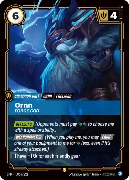 Ornn Forge God Alternate Art