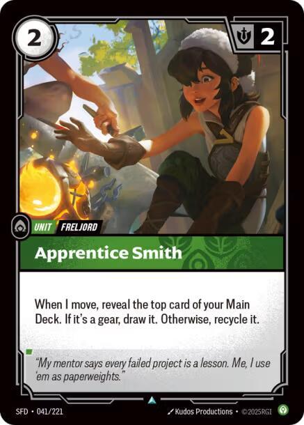 Apprentice Smith Rainbow Foil