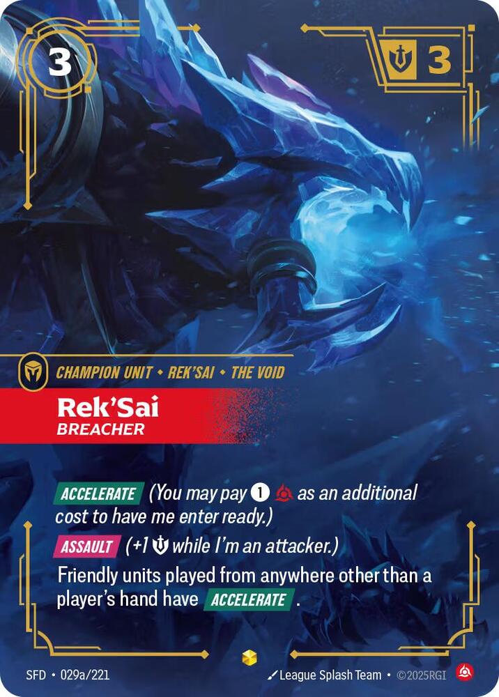 RekSai Breacher Alternate Art