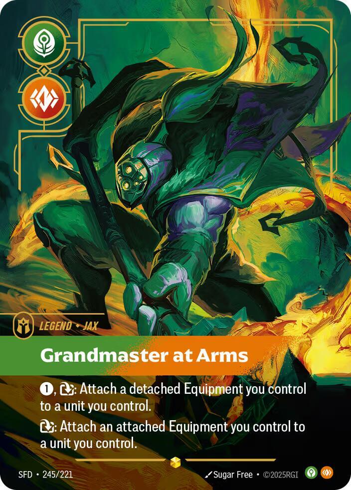 Jax Grandmaster At Arms Overnumbered